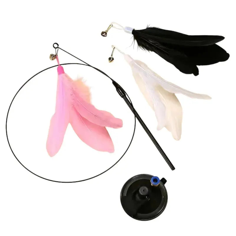 Ventouse Plume Magique - Jouet pour chat My Store