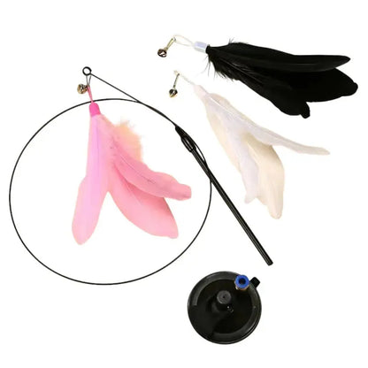 Ventouse Plume Magique - Jouet pour chat My Store