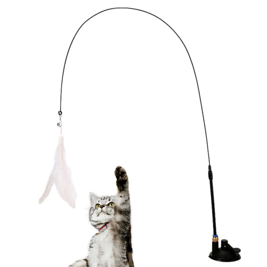 Ventouse Plume Magique - Jouet pour chat My Store
